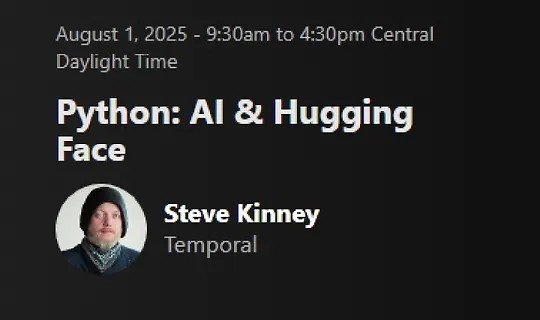 Open Source AI с Python & Hugging Face (2025)