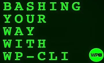 Bashing Your Way with WP-CLI