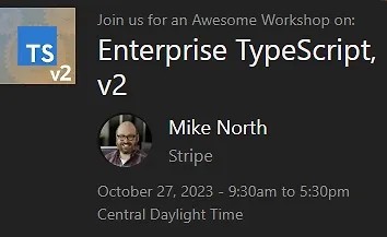 Корпоративный TypeScript (2023)