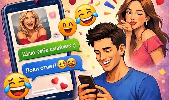 Юмор в переписках с девушками (2025)