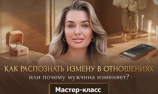 Мастер-класс «Как распознать измену в отношениях» или почему…